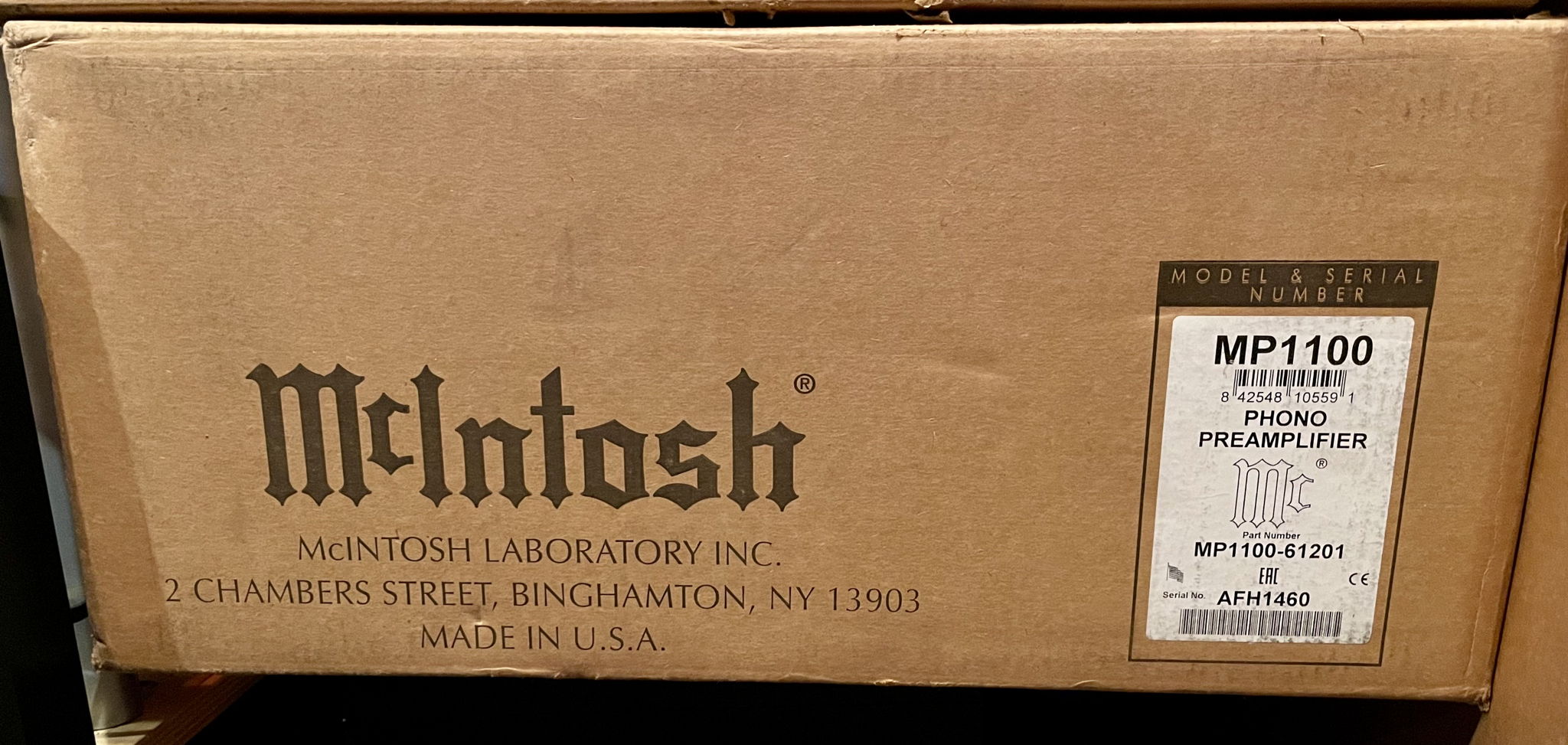 McIntosh MP1100 Tube Phono Preamp Balanced & Digital Ou... 11