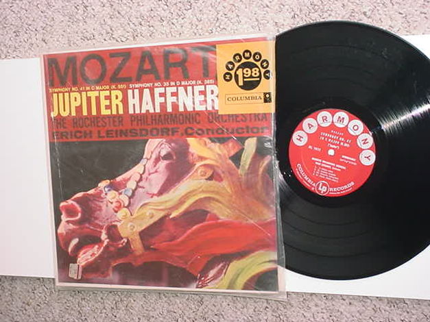 Classical Mozart Jupiter Haffner lp record symphony no ...