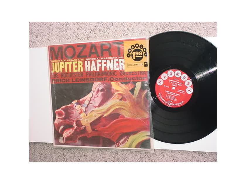 Classical Mozart Jupiter Haffner lp record symphony no 41 C major no 35 D major