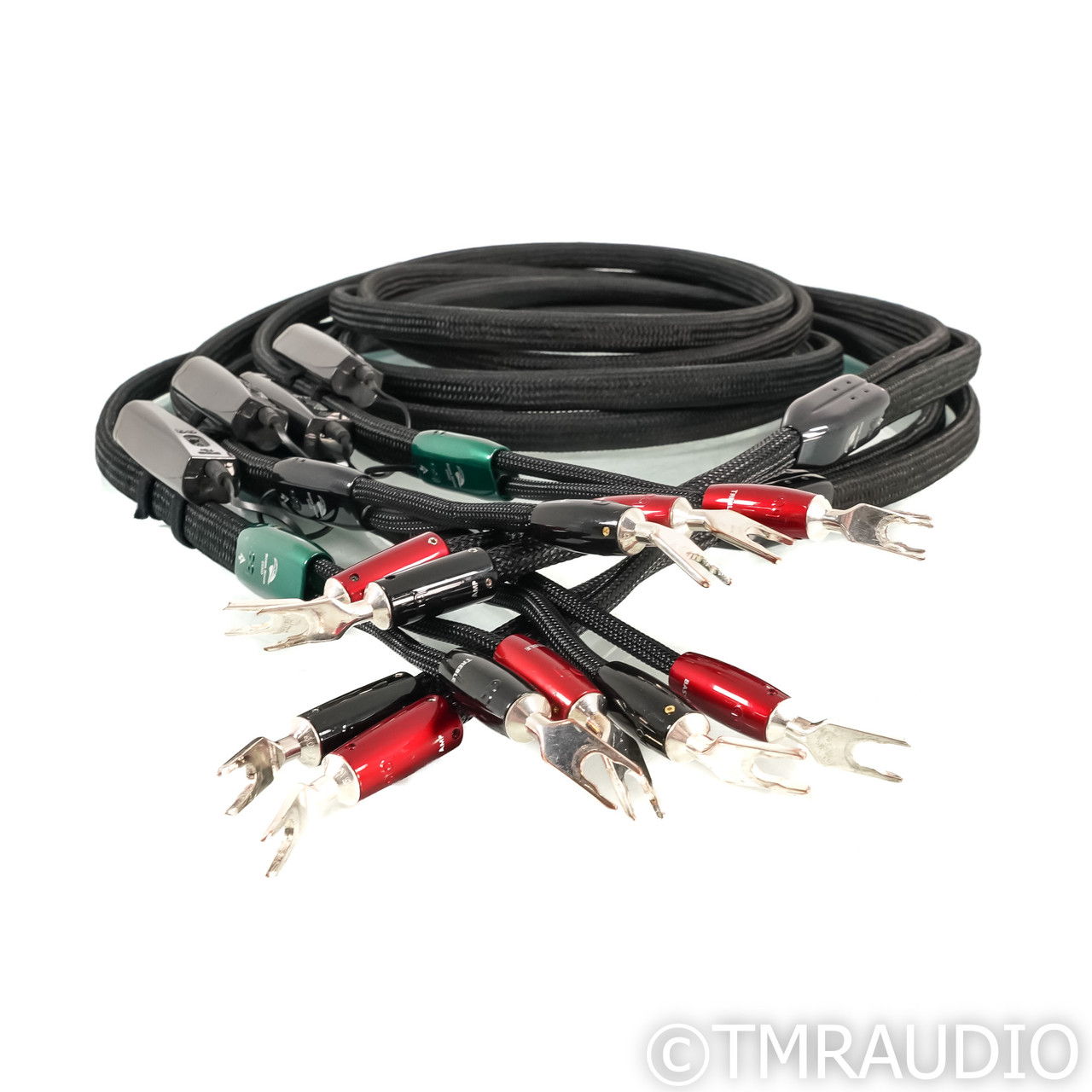 AudioQuest Robin Hood ZERO Bi-Wire Combo Speaker Cables...