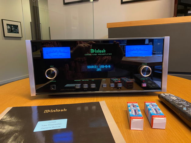 McIntosh C2500 with Telefunken NOS