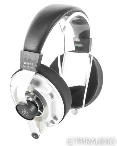 Final D8000 Pro Magnetic Planar Open Back Headphones; B...