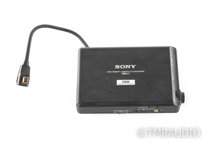 Sony SBM-1 Vintage Super Bit Mapping Adapter; A/D Converter for DAT Recorders (22862)