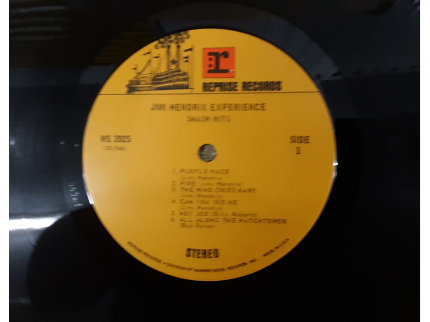 Jimi Hendrix Experience – Smash Hits NM- LP Vinyl 1970 Reissue Reprise MS 2025