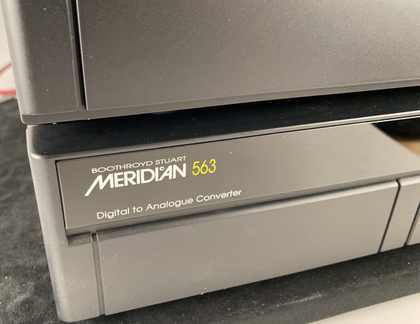 Meridian 500 Series - 506 CD Transport with 563 DAC and...