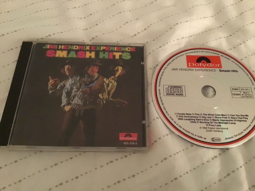 Jimi Hendrix Experience  Smash Hits Polydor West Germany Rare Tracks