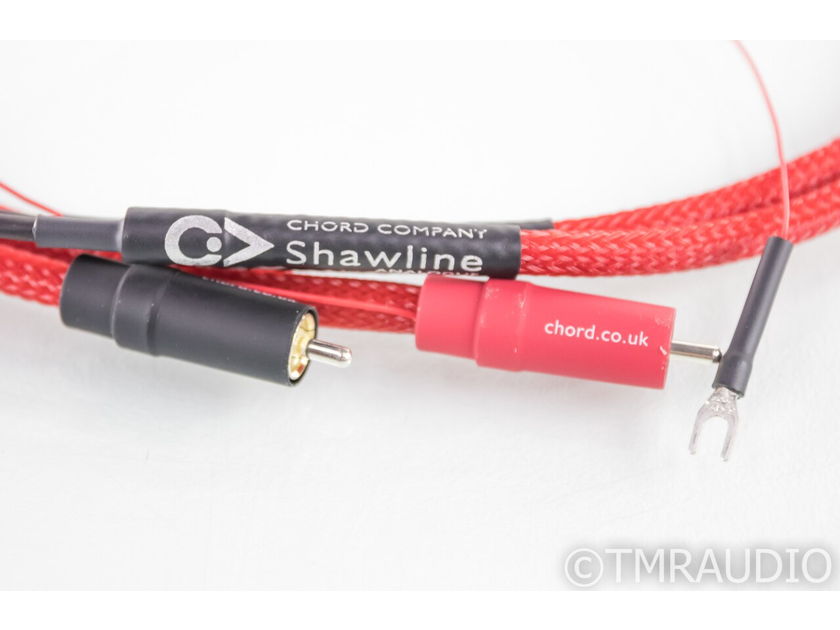 The Chord Company Shawline Tonearm Cable; Single 1m Interconnect; Phono (23502)