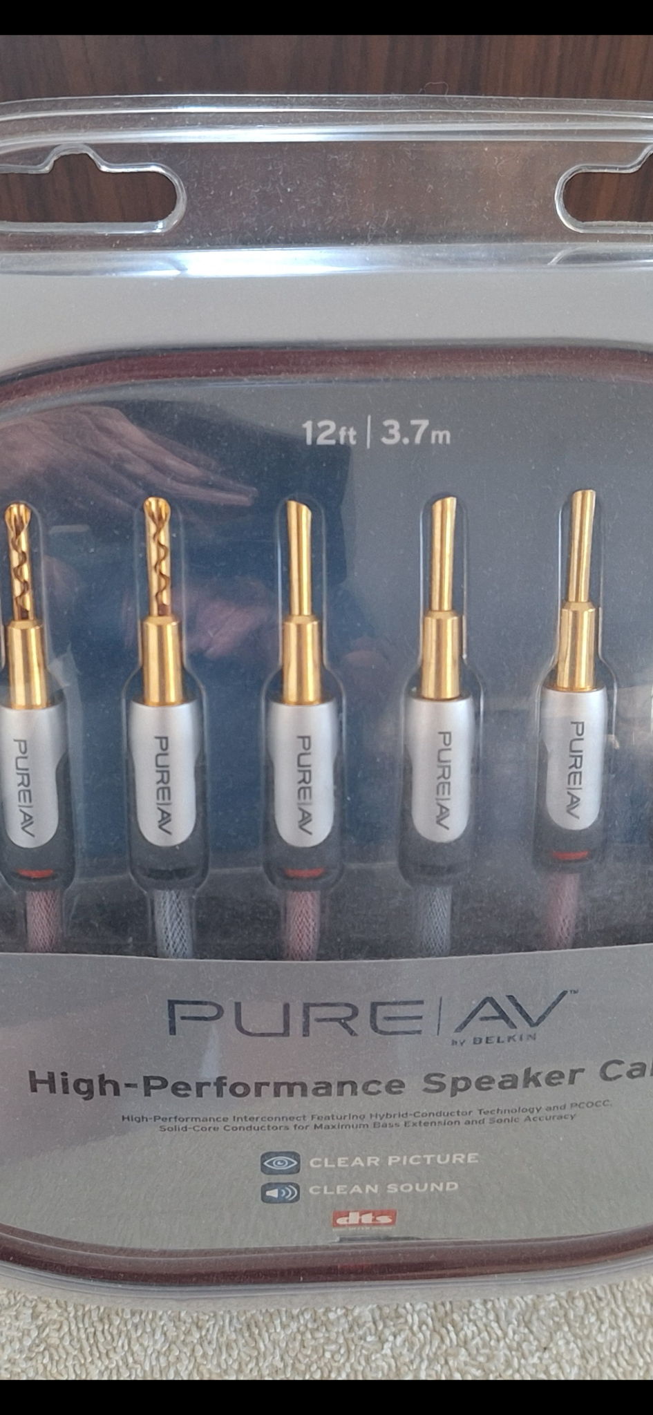 Pure AV High Performance Speaker Cables 12 feet/3.7 met... 7