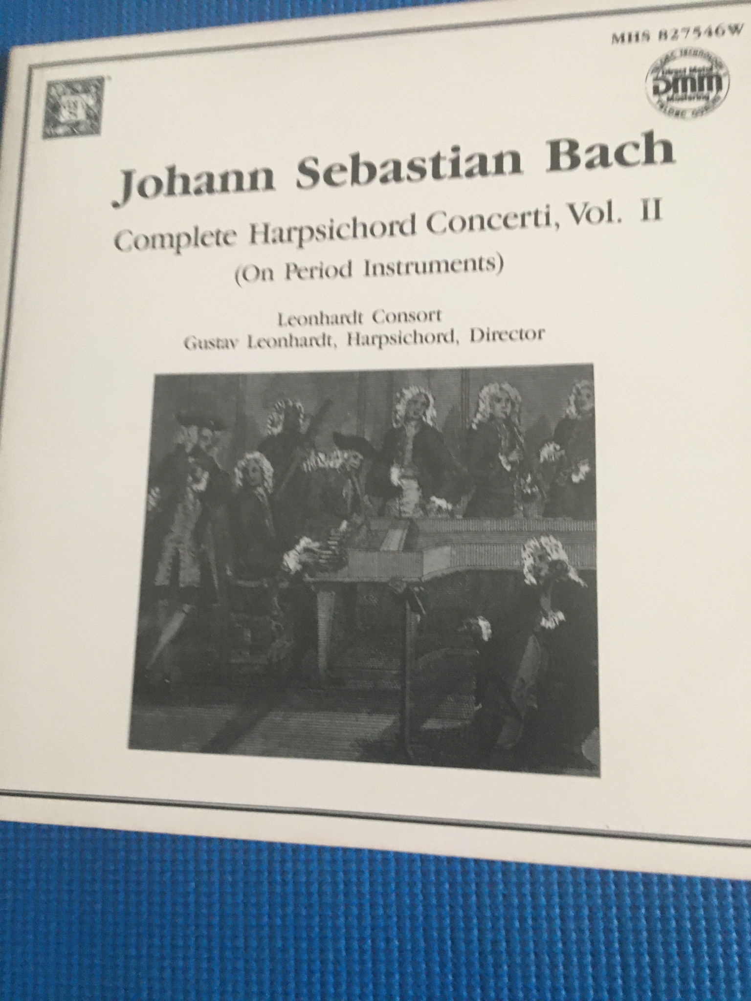 DMM MHS Johann Sebastian Bach double Lp record  Complet... 2