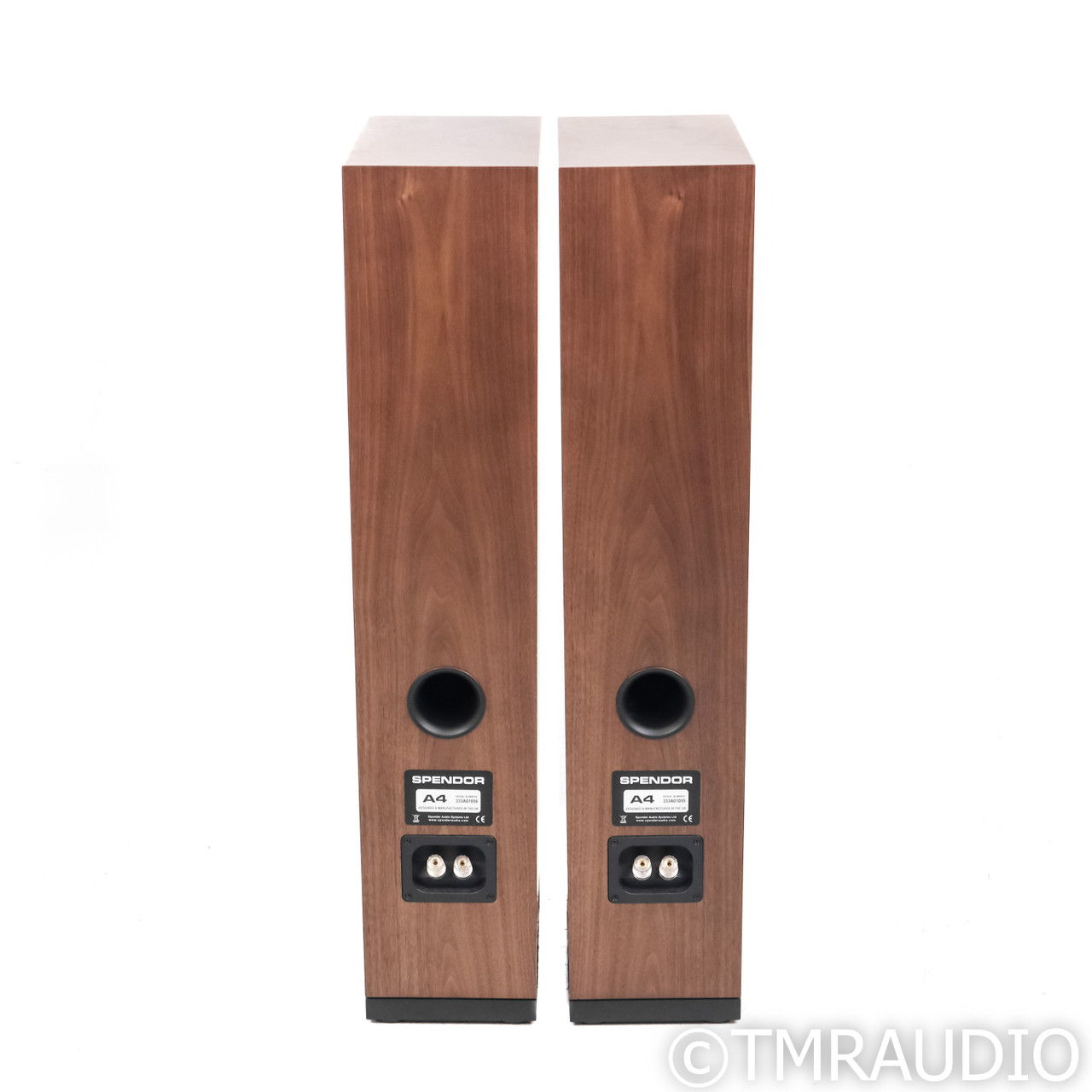 Spendor A4 Floorstanding Speakers; Dark Walnut Pair (70... 5