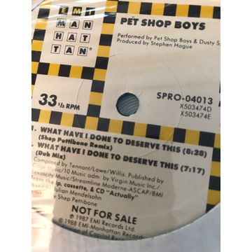 PET SHOP BOYS - WHAT HAVE I DONE TO DESERVE THIS PET SH...
