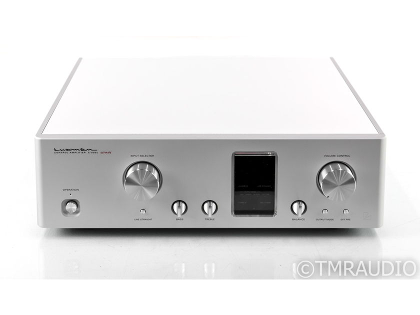 Luxman C-900u Stereo Preamplifier; Ultimate; Silver; Remote (29103)