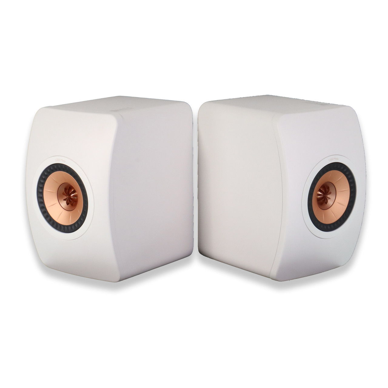 KEF LS50 Meta Bookshelf Speakers; White Pair (69449) 3