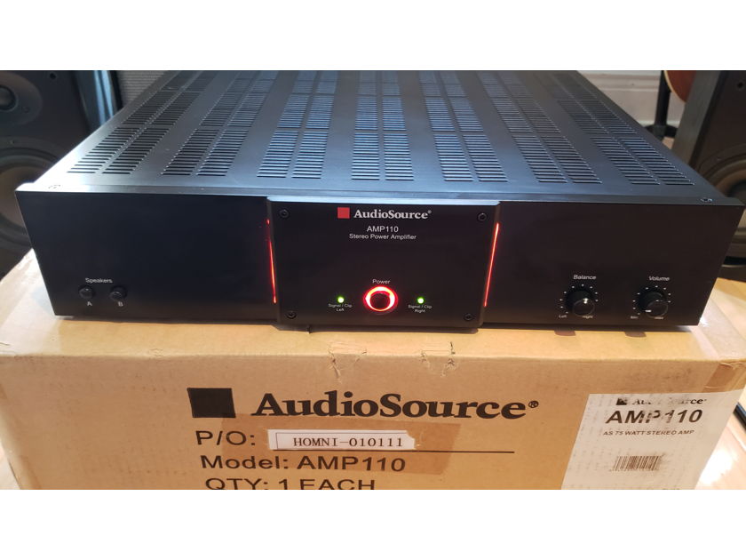 Audio Source AMP 110 Excellent 75 Watts Stereo!!