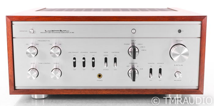 Luxman LX-380 Stereo Tube Integrated Amplifier; Remote;...