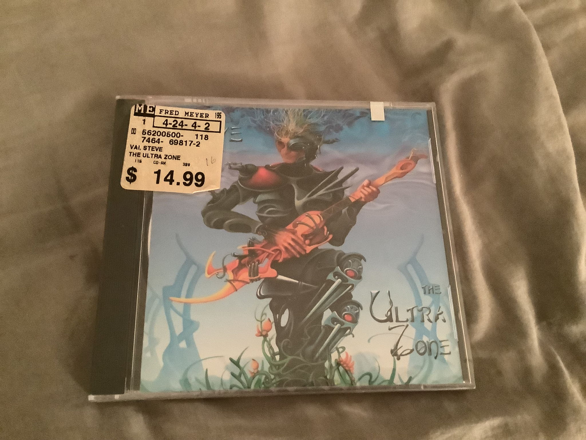 Steve Vai Sealed Cd The Ultra Zone