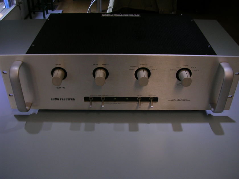AUDIO RESEARCH SP-6A TUBE PRE-AMPLIFIER LAST OF THE GREAT TUBE PRE-AMPS