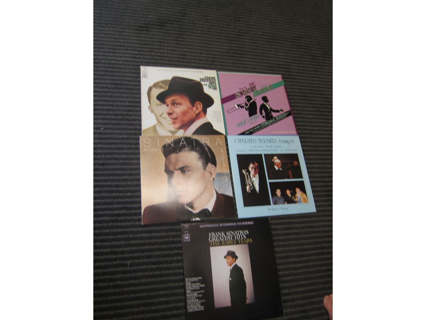 5 Frank Sinatra LPs, Radio Yeas, Greatest hits, Rarities