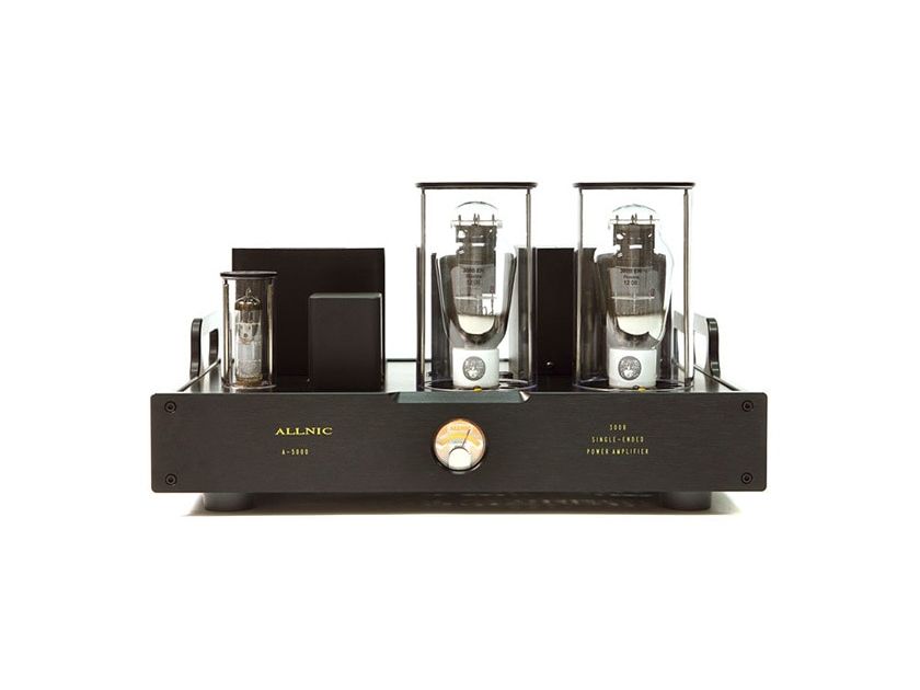 Allnic A-5000 300B DHT Mono Tube Power Amplifier; Black Pair; A5000DHT (New) (28803)