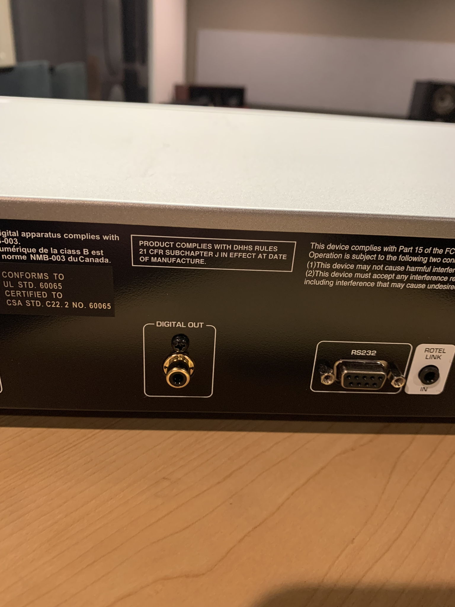 Rotel CD11 Tribute 7