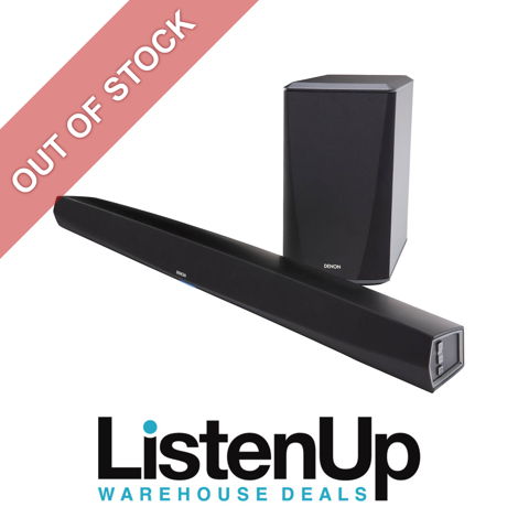 Denon DHT-S516H Powered Sound Bar w/ Wireless Subwoofer...