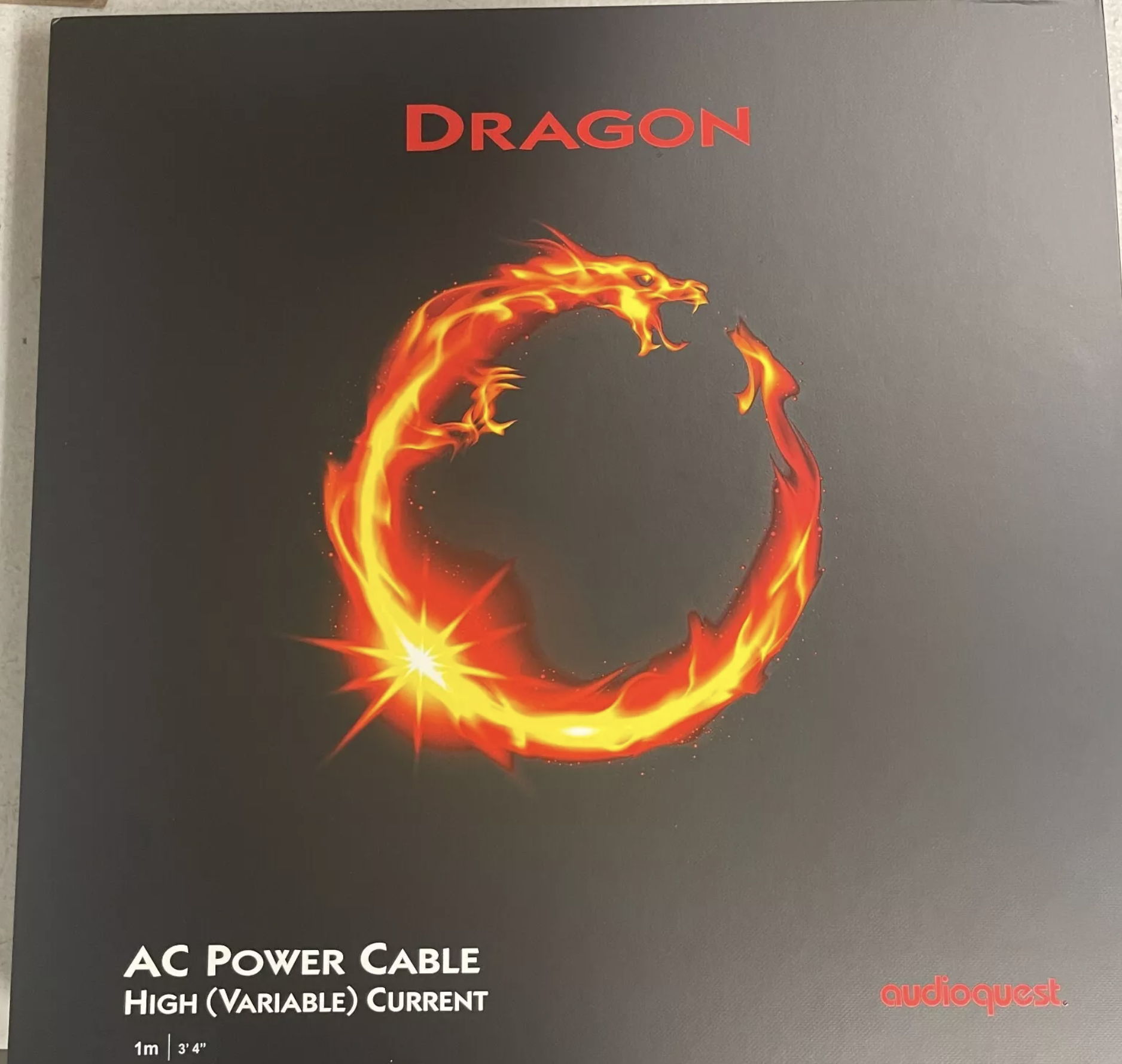 AudioQuest Dragon High Current 1M One Cable 2