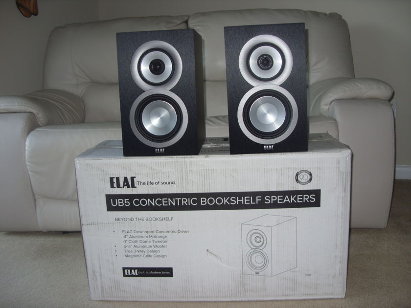 Elac Uni-Fi UB5 Bookshelf Speakers