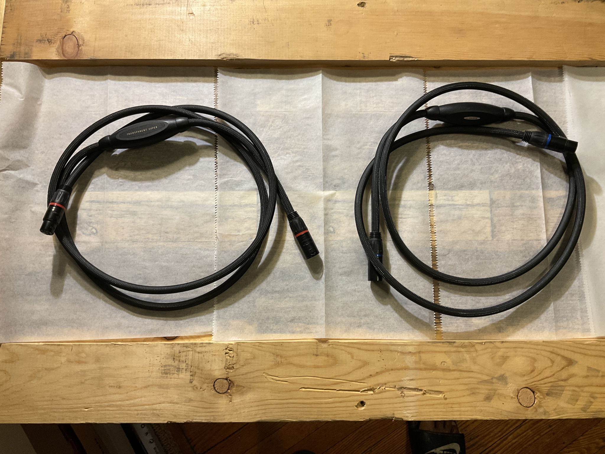 Transparent Super G5 XLR interconnects