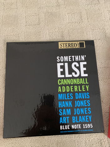 Cannonball Adderly  - Somethin Else Classic Records Box...