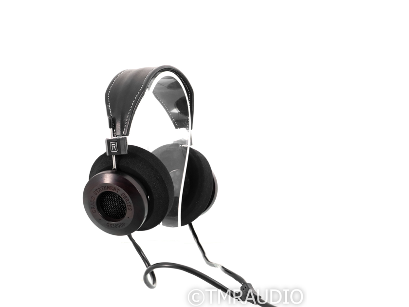 Grado Labs Statement GS3000e Open Back Headphones; 4-Pin XLR (New Earpads) (73722)