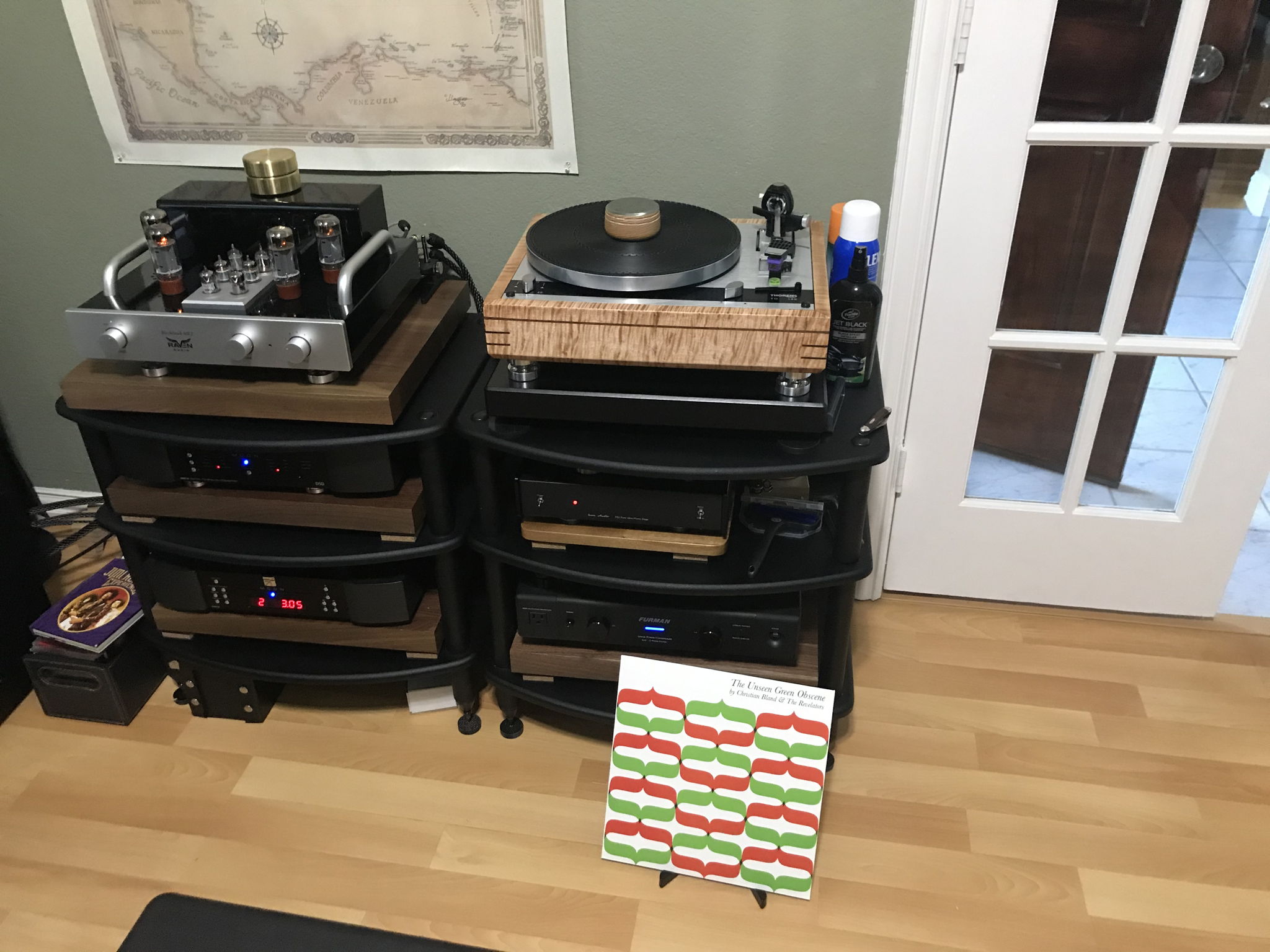 Thorens TD 145 with MP200 Cartridge and Icon PS2 MM Tube Phono Section