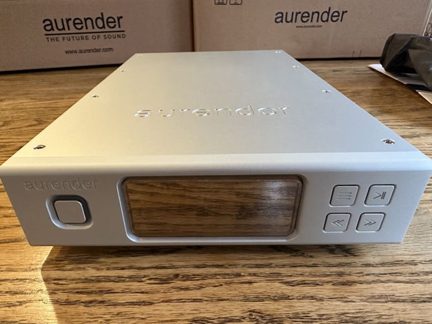 Aurender N100SC in Silver with 4TB SSD