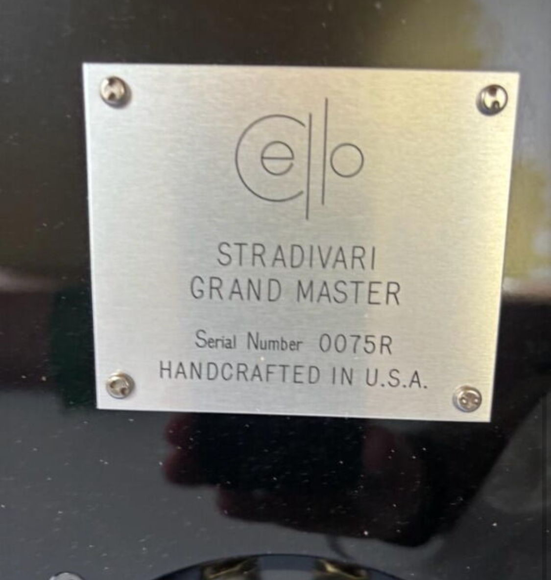 Cello Stradivari Grand Master Gloss Black Speakers & Pe... 5