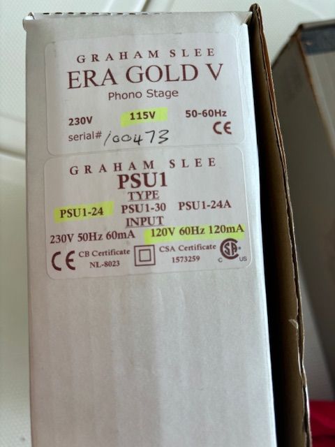 Graham Slee ERA GOLD MK V Phono pre mint 4