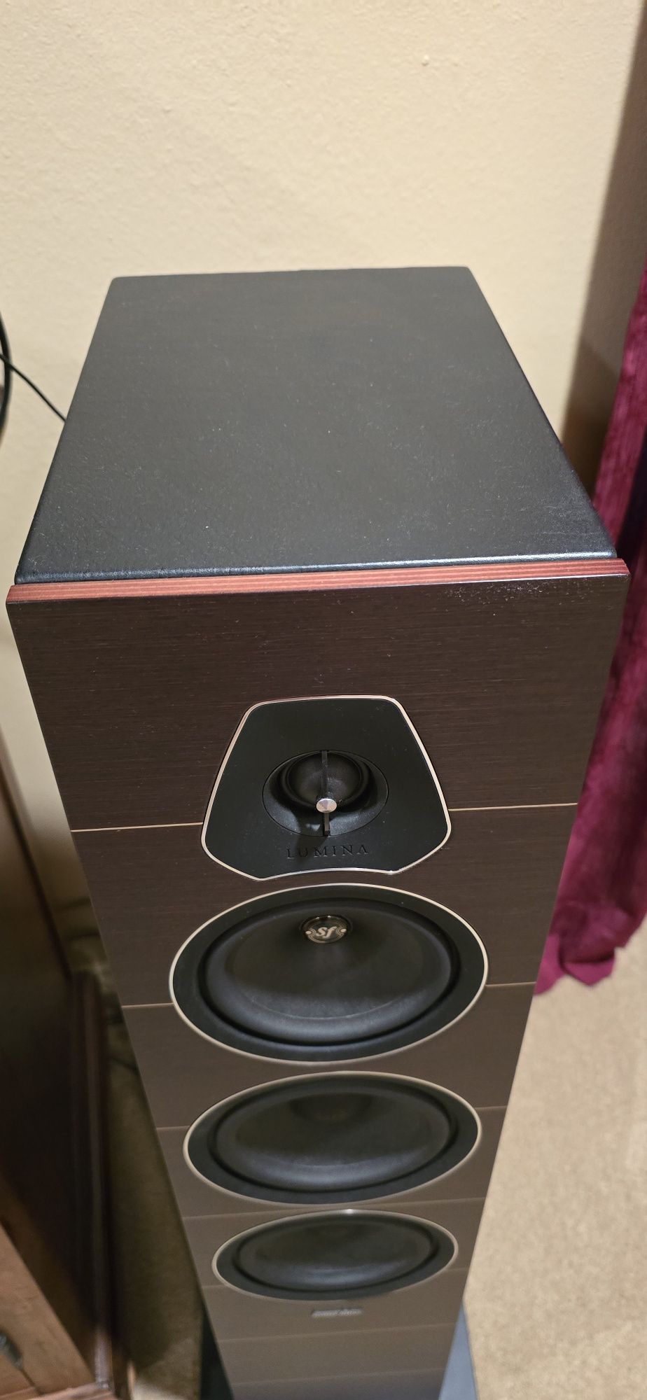 Sonus Faber Lumina V speakers -- pristine in Wenge finish 6