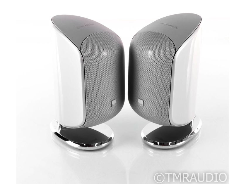 B&W Mini Theatre M1 Bookshelf Speakers; Silver Pair; M-1 (26834)