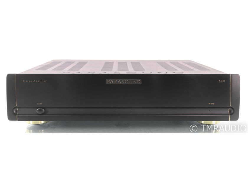 Parasound Halo A 23+ Stereo Power Amplifier+; Black; A23 + (46241)