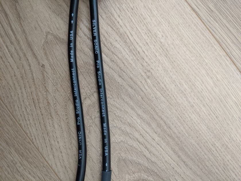 Silver Sonic  Pro Studio XLR Interconnect cable (Price Reduced)