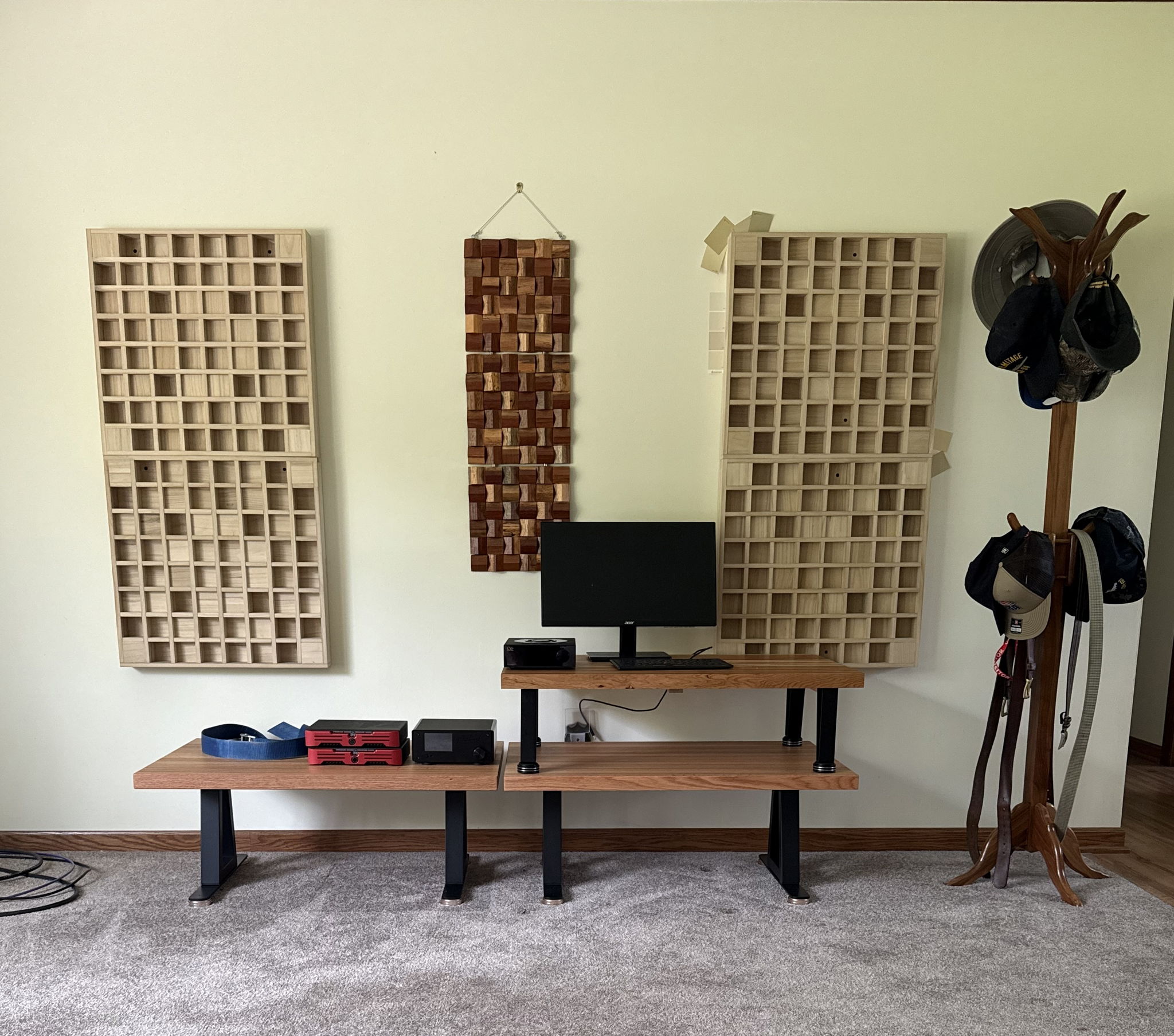 Total revamp from stands to amps to speakers and all in between.