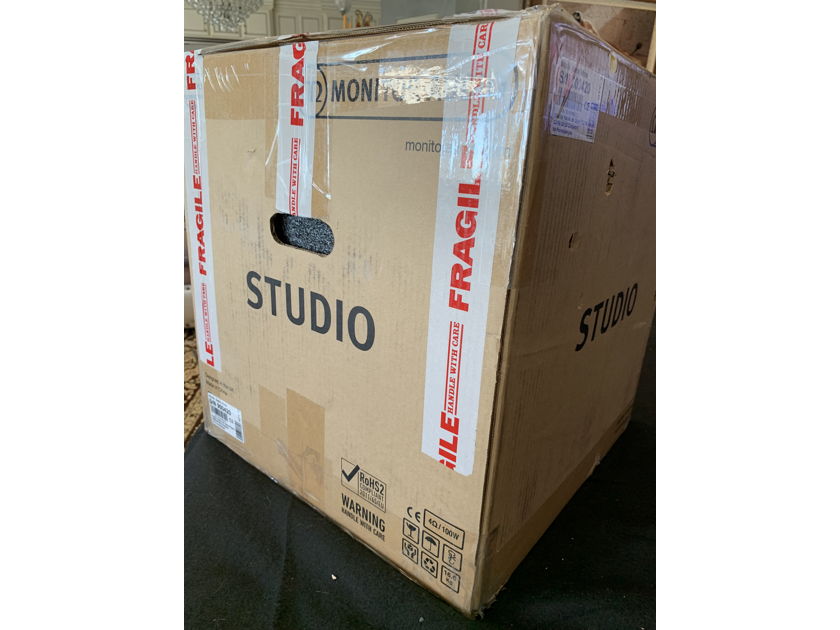 Brand New Monitor Audio Satin White New in  Factory Boxes