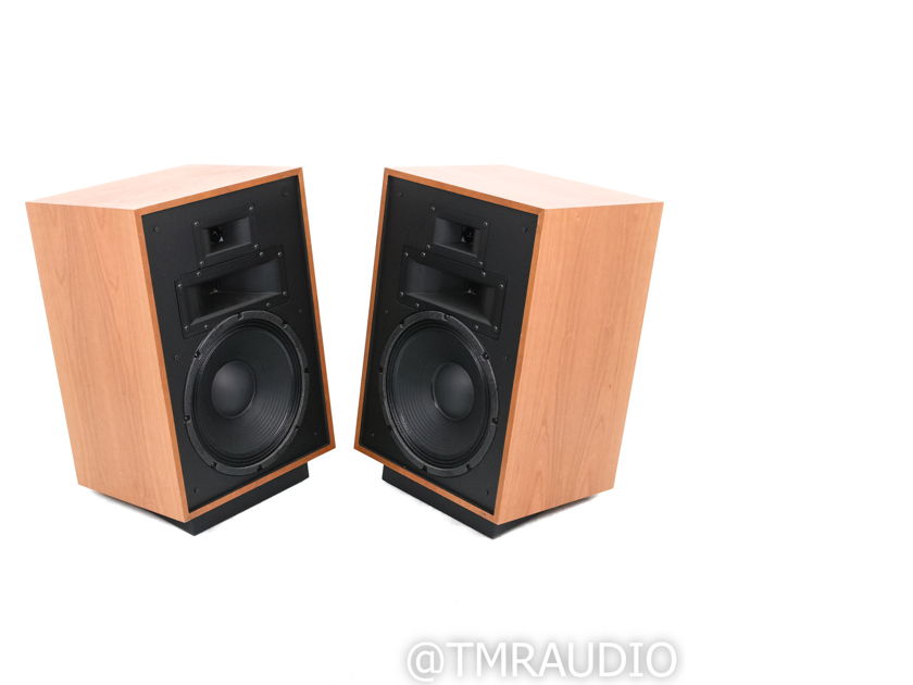 Klipsch Heresy IV Floorstanding Speakers; Natural Cherry Pair (75303)