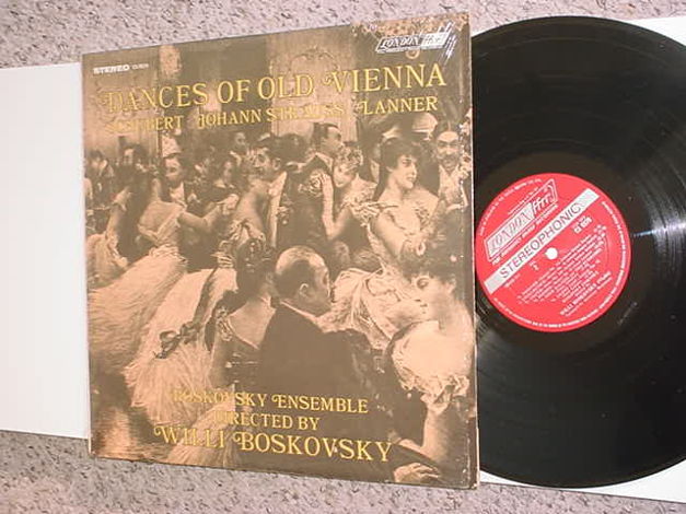 Willi Boskovsky lp record - Dances of old Vienna Schube...