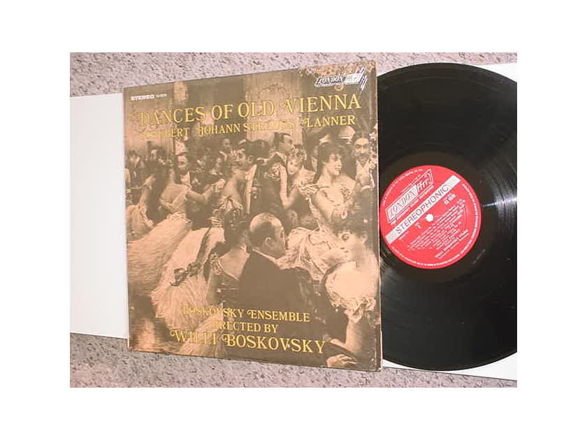 Willi Boskovsky lp record - Dances of old Vienna Schubert Strauss Lanner in shrink 1968