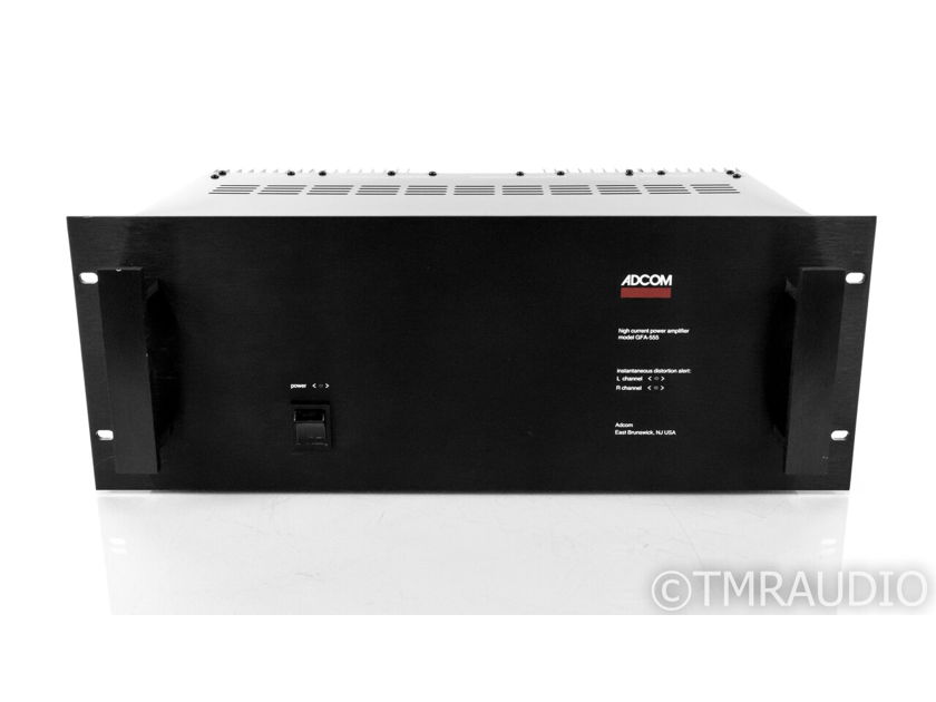 Adcom GFA-555 Stereo Power Amplifier; GFA555 (No feet) (21665)