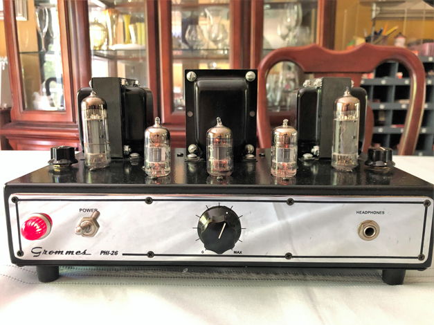 Grommes PHI-26 Tube Preamp, Headphone Amp, Integrated Amp