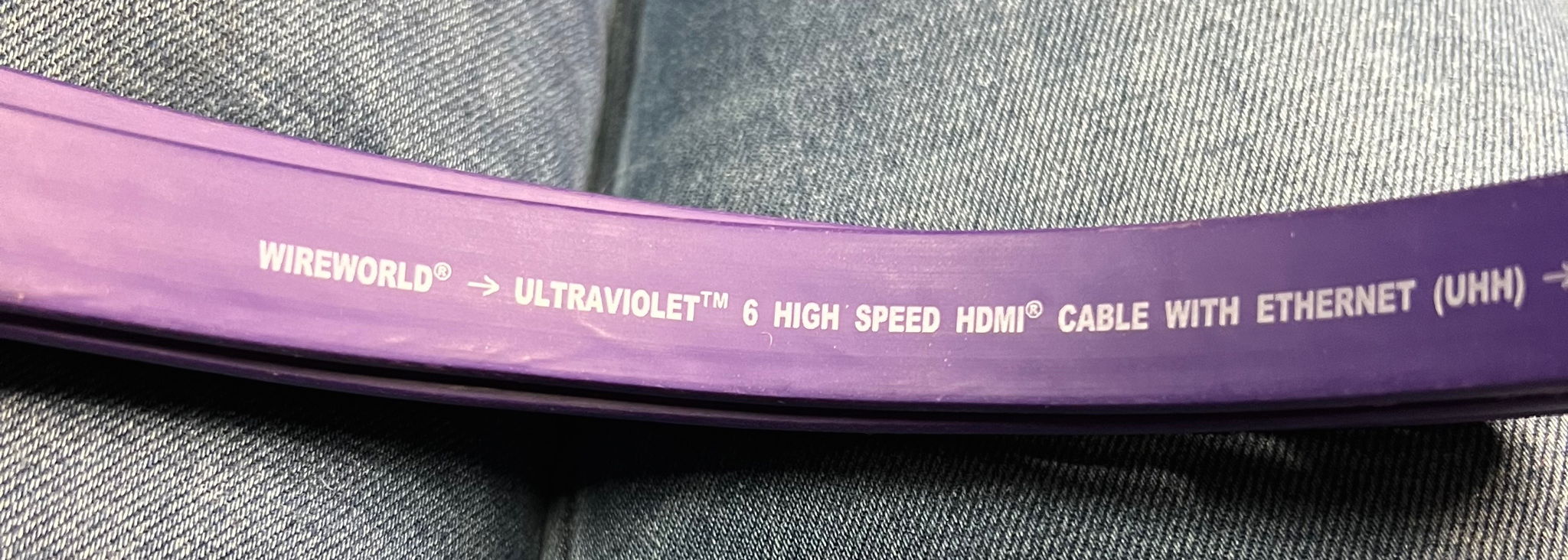 Wireworld Ultraviolet 6 High Speed HDMI Cable, 5M 2
