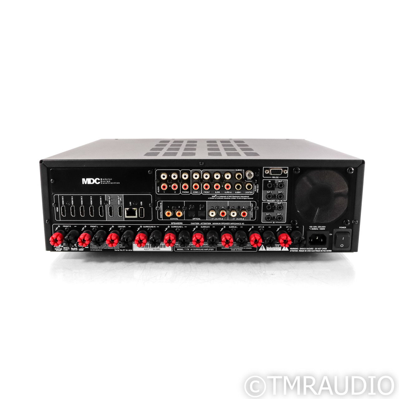 NAD T778 9.2 Channel Home Theater Processor; MM Phono (... 5