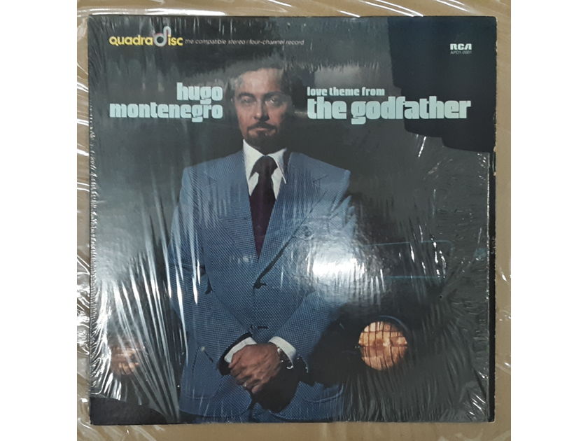 Hugo Montenegro - Love Theme From The Godfather / QUAD / Quadraphonic / Quadradisc / VINYL LP / 1972 /  RCA  APD1-0001