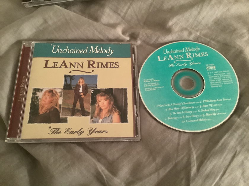 Leann Rimes Curb Records CD  Unchained Melody/The Early Years