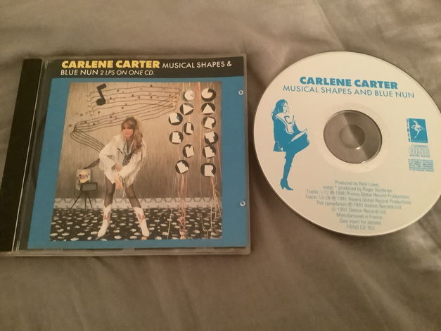 Carlene Carter Demon Records U.K. CD 2 On 1 Compact Di...
